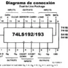 74LS192 contador BCD