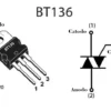 BTA136 triac