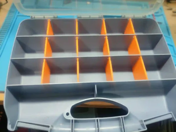 Caja organizadora de componentes