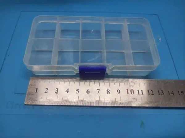 caja organizadora de componentes