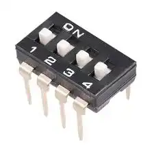 Dip switch de 4 posición